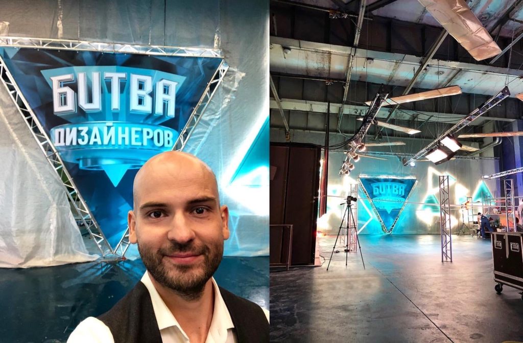 Участие в проекте «Битва дизайнеров» на телеканале ТНТ